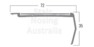 minimalistic stair nosing